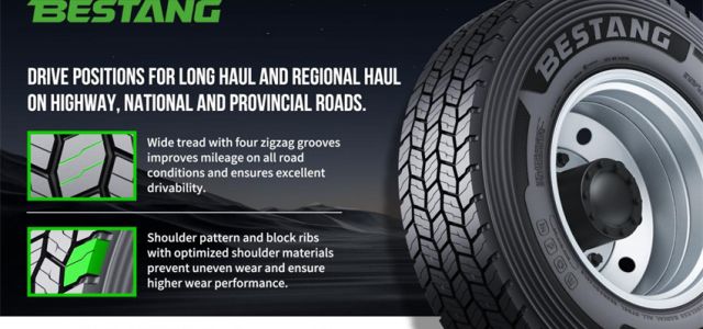BST78D — High-Performance Drive Tyre for Regional Long-Haul Transport
